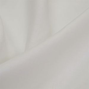 Tecido Cambraia de Linho Puro Cor Branco, Pantone: White 