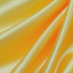 Tecido Cetim Charmousse em Cores Lisas  - Amarelo Sol 