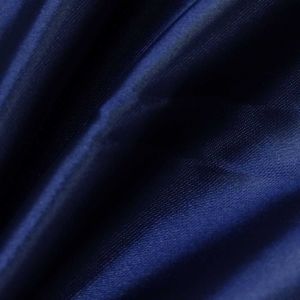 Tecido Cetim Charmousse Azul Marinho, Pantone: 19-3933TCX Medieval Blue   