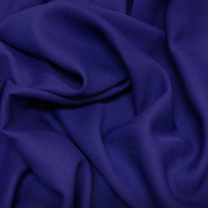 Tecido Crepe Georgete Premium Cor Azul, Pantone: 19-4034TCX Sailor Blue 