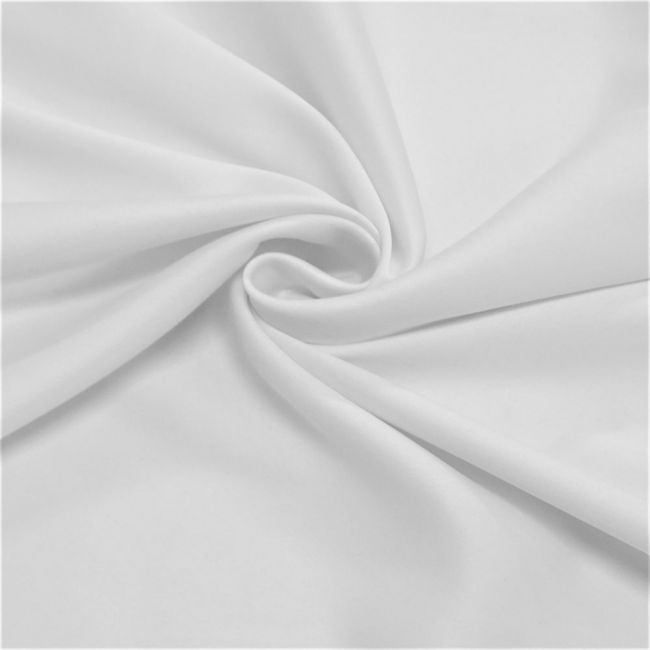 Tecido Crepe Prada New Look Cor Branco, Pantone: White 