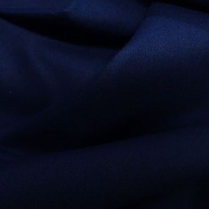 Tecido Sarja Encorpada Puro Algodão, Cor Azul Marinho Escuro, Pantone: 19-4007 TCX  Anthracite 