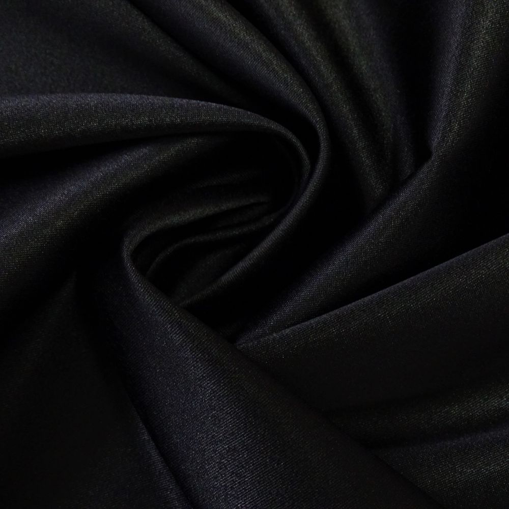 Tecido Alfaiataria Spandex Premium Elastano Cor Preta, Pantone: Black na  Monalisa Tecidos Finos