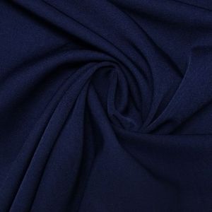 Tecido Alfaiataria Gabardine Bi Elastic Two Way Cor Azul Nautico , Pantone: 19-3921TCX Black Iris  
