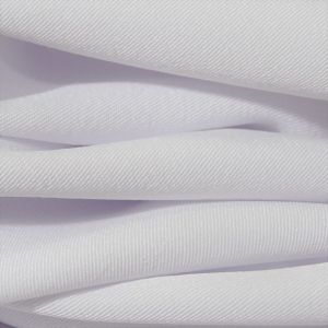 Tecido Alfaitaria Gabardine Premium Bi Elastic, Cor Branco, Pantone: White