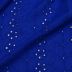 Tecido Cambraia Bordada Laise, Cor Azul Royal, Pantone: 19-3955 TCX Royal Blue 
