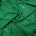 Tecido Cambraia Bordada Laise, Cor Verde Bandeira , Pantone: 18-6030 TCX Jolly Green 