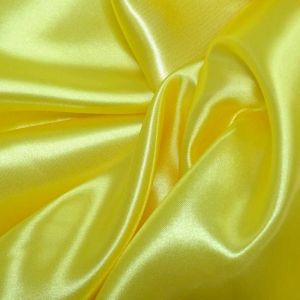 Tecido Cetim Premium Charmousse Liso Amarelo Sol , Pantone: 12-0736 TCX Lemon Drop 