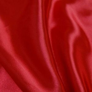 Tecido Cetim Premium Charmousse Liso Cor Vermelho Ferrari, Pantone: 18-1664 TCX  