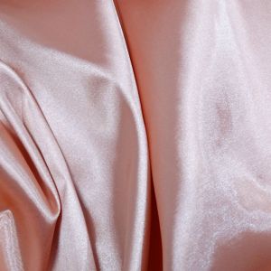 Tecido Cetim Span Cor Pêssego Rosê, Pantone: 13-1510 TCX Impatiens Pink 