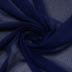 Tecido Crepe Georgete Premium Toque Seda , Cor Azul Marinho Escuro, Pantone: 19-3933 TCX Medieval Blue 