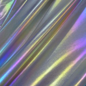 Tecido Malha Light Gloss Span Cores Com Efeito Holográfico 