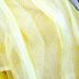 Tecido Microtule De Glitter Cor Amarelo Claro, Pantone: 11-0620 TCX Elfin Yellow