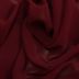 Tecido Mousseline Dior Toque De Seda, Cor Vermelho Marsala, Pantone: 19-1934 TCX Tibetan Red 