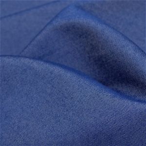Tecido Tencel Denin Span Premium, Cor Mescla Azul Jeans Clássico 