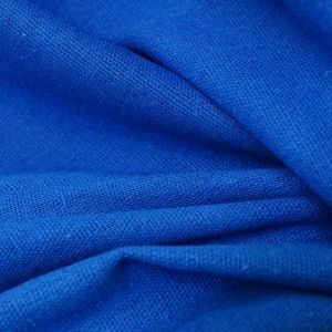 Tecido Viscolinho Cor Azul Ibiza , Fibras De Linho Com Viscose, Pantone:17-4245 TCX  Ibiza Blue 