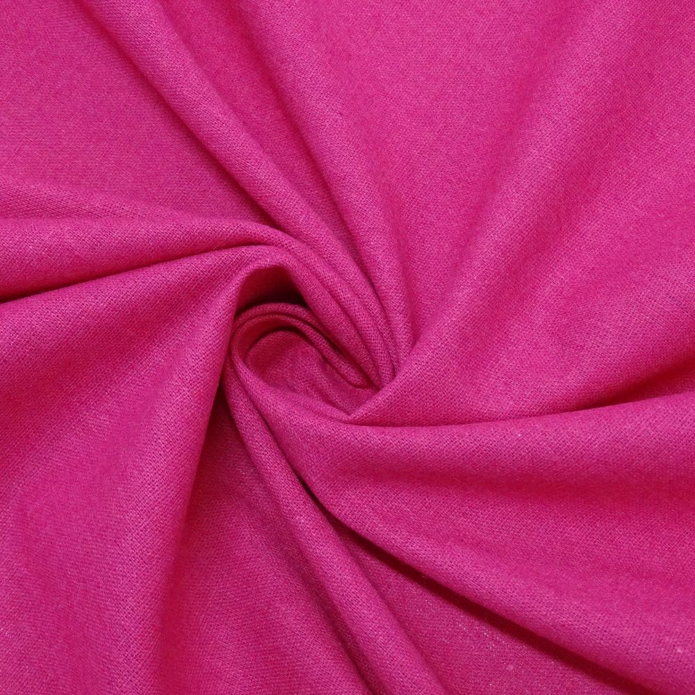 Tecido Viscolinho Cor Pink, Fibras Naturais de Viscose e Linho, Pantone:  17-2227TCX Lilac Rose na Monalisa Tecidos Finos