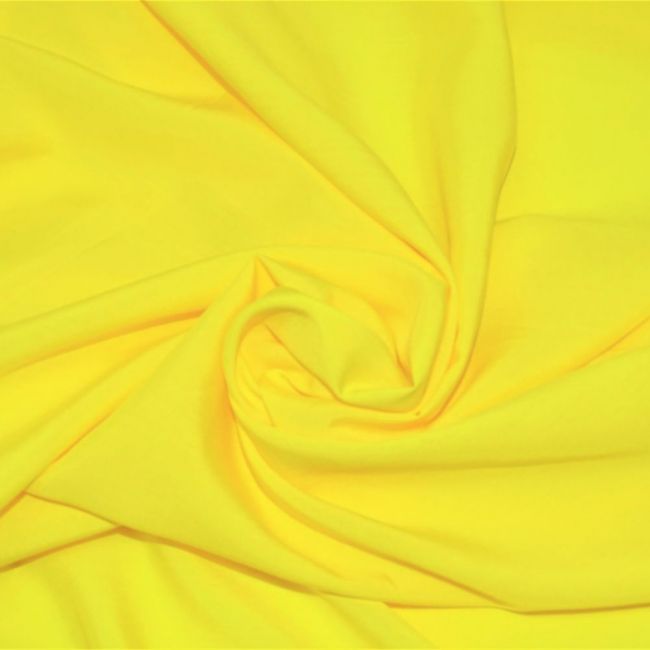 Tecido Viscose Tradicional Cor Amarelo Claro 